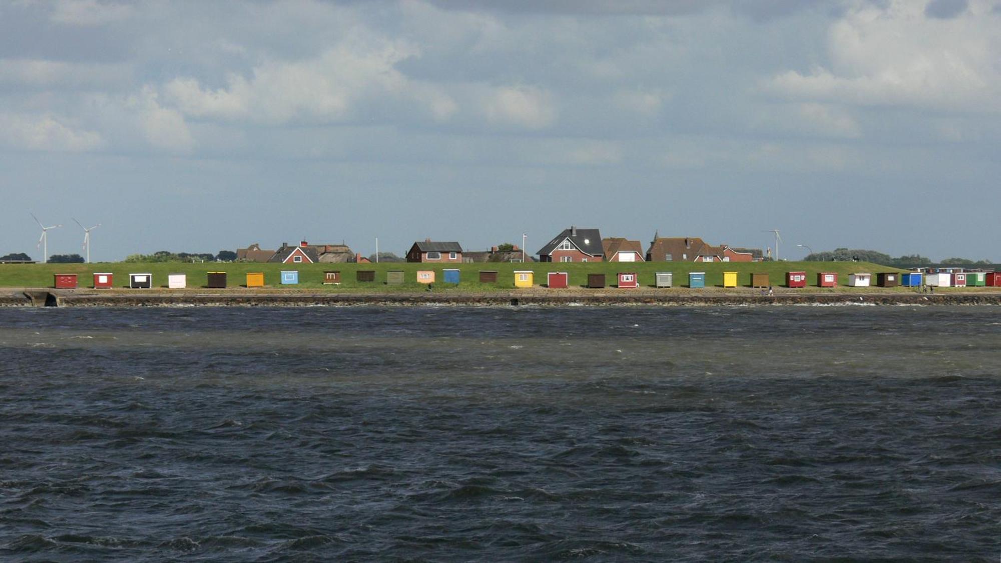 Strandhotel Dagebuell Direkt An Der Nordsee المظهر الخارجي الصورة