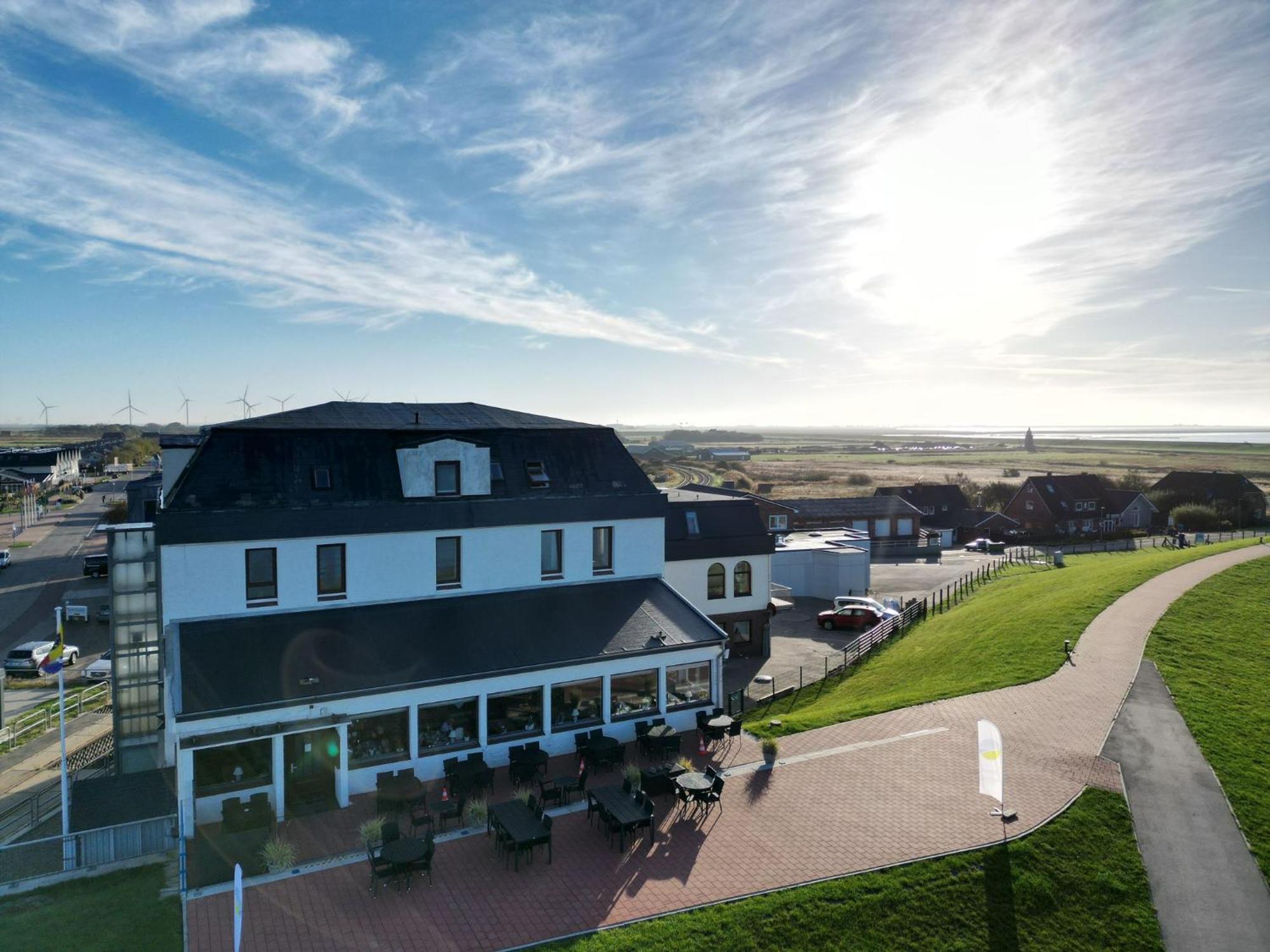 Strandhotel Dagebuell Direkt An Der Nordsee المظهر الخارجي الصورة
