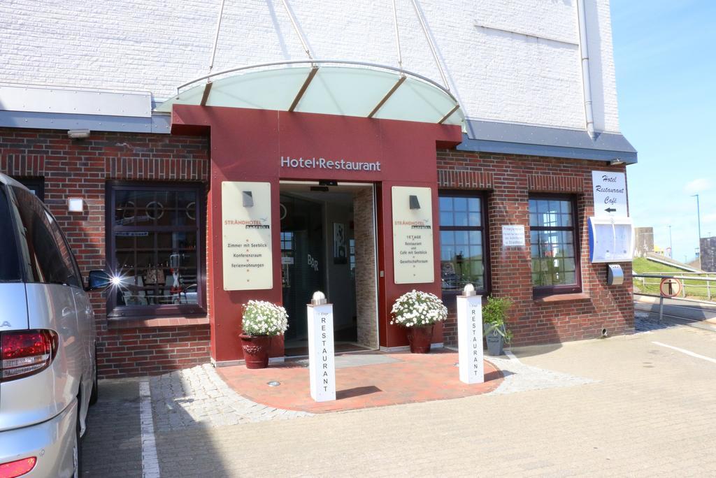 Strandhotel Dagebuell Direkt An Der Nordsee المظهر الخارجي الصورة